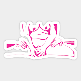 Pink Smother Sticker